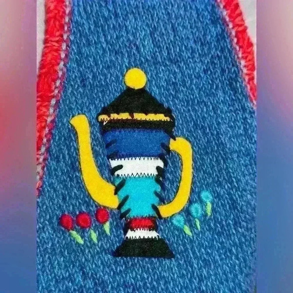 Vintage Susan Bristol sweater vest. Teapots. Whimsy. Quirky. Ugly sweater - Picture 9 of 13